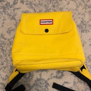 Hunter yellow backpack